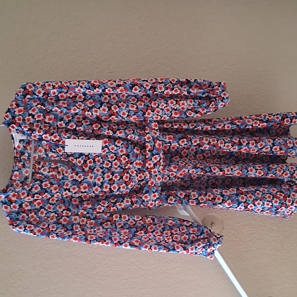 POPSUGAR Womens Floral Dress